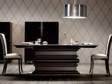 EDGAR - Rectangular wooden table by OPERA CONTEMPORARY - view 2